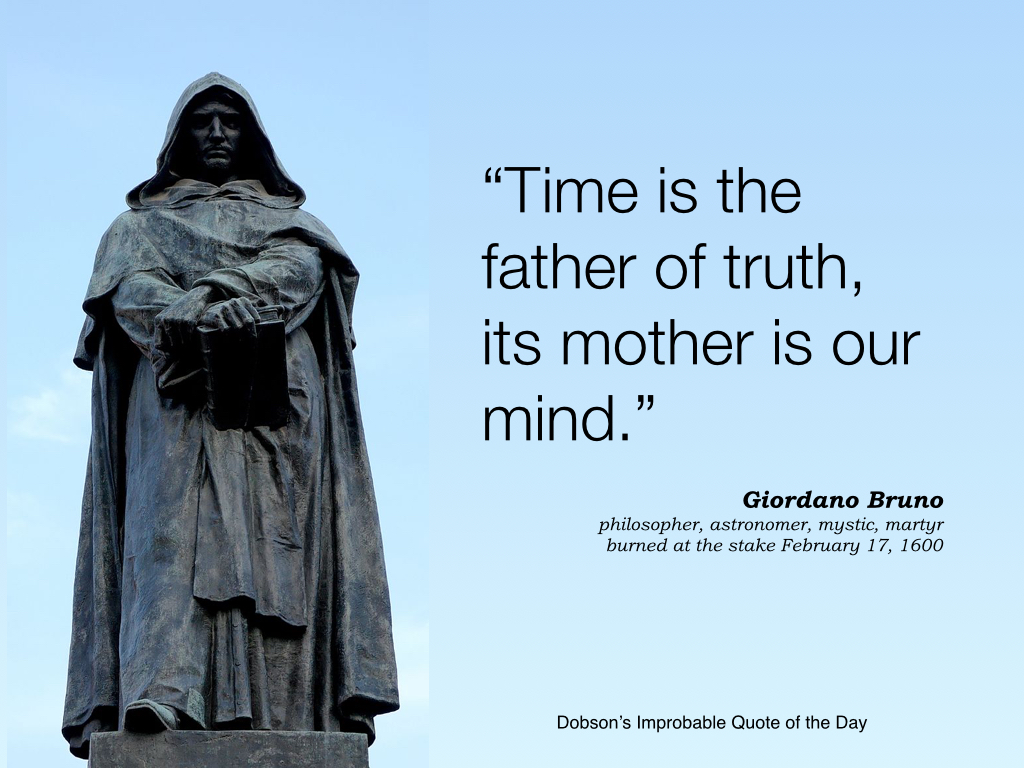 February 17 — Giordano Bruno – Timespinner Press